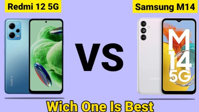 Redmi 12 5G vs Samsung Galaxy M14 5G: Which Budget 5G Smartphone is Faster?