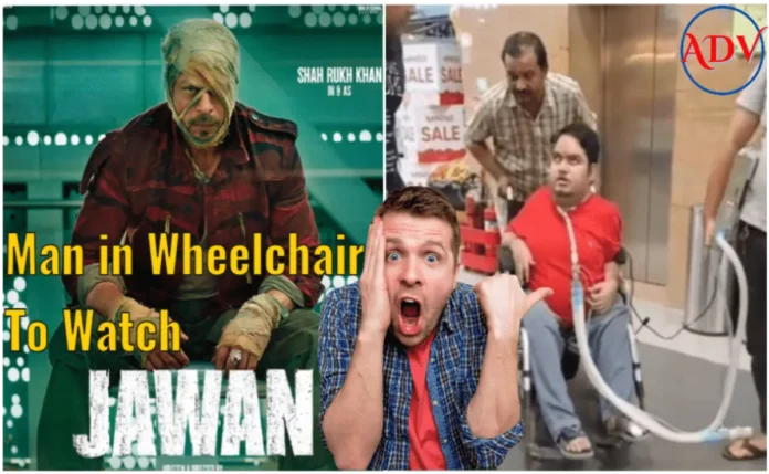 Jawan Movie: Shah Rukh Khan’s fan reaches theatre in wheelchair