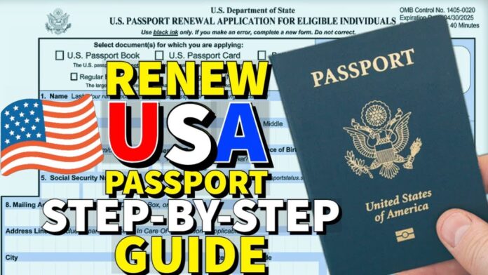 Renew Your US Passport Fast & Easy: Official Guide 2024 Travel